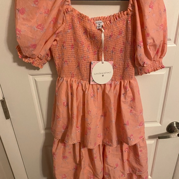 Target x LoveShackFancy Simone Pink Maxi Dress S - Picture 3 of 3
